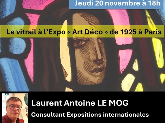 Le vitrail à l'exposition "Art Déco" de 1925 à Paris