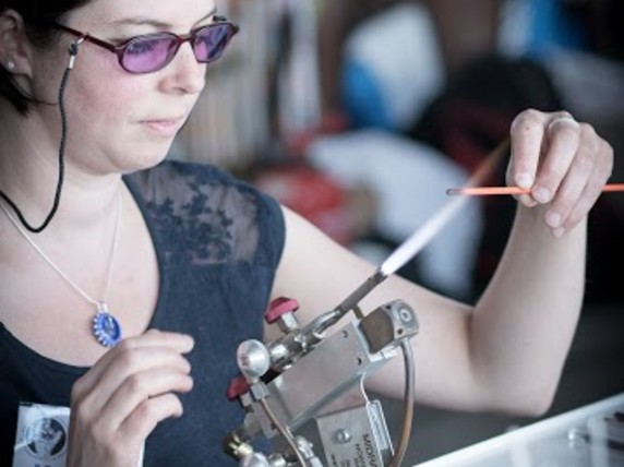 Techniques de la sculpture en verre au chalumeau par Verre & Flamme - Floriane Lataille