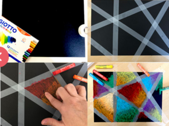 Du noir surgit la couleur