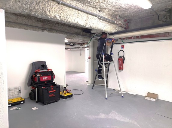 Aménagement des réserves du musée