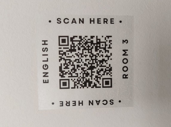 Parcours de visite en anglais