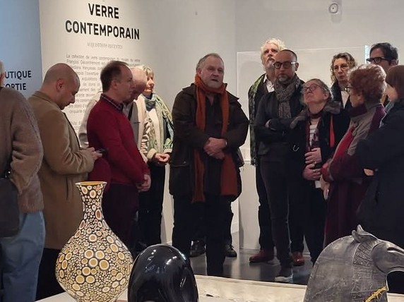 Inauguration de l'exposition : Acquisitions récentes de verre contemporain Inauguration de l'exposition : Acquisitions récentes de verre contemporain