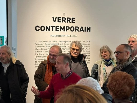 Inauguration de l'exposition : Acquisitions récentes de verre contemporain Inauguration de l'exposition : Acquisitions récentes de verre contemporain