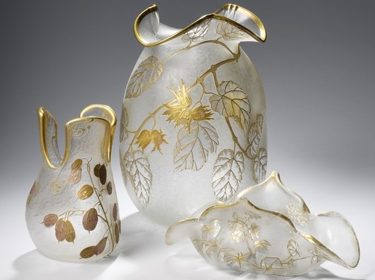 Floral motifs in the museum's collections