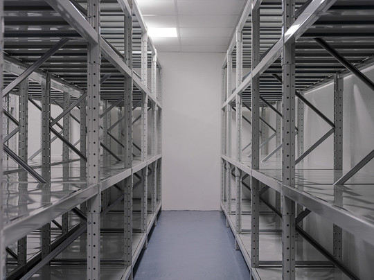 Les réserves du musée