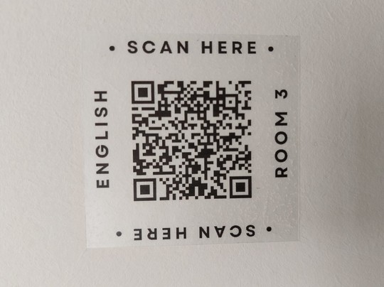 Parcours de visite en anglais