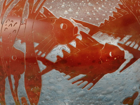 Vase aux poissons