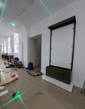 Installation of the stained glass window of the Spanish people of Décorchemont