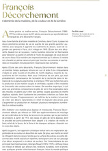 Catalogue d'exposition : François Décorchemont - L'alchimie de la matière, de la couleur et de la lumière, page 5