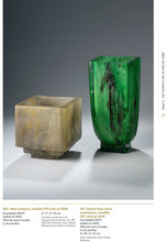 Catalogue d'exposition : François Décorchemont - L'alchimie de la matière, de la couleur et de la lumière, page 97