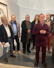 Inauguration de l'exposition Steve Linn - Mémoires incarnées au musée du verre François Décorchemont, 28 février 2026