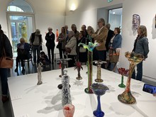 Inauguration exposition Le Monde enchanté de Josette Rispal