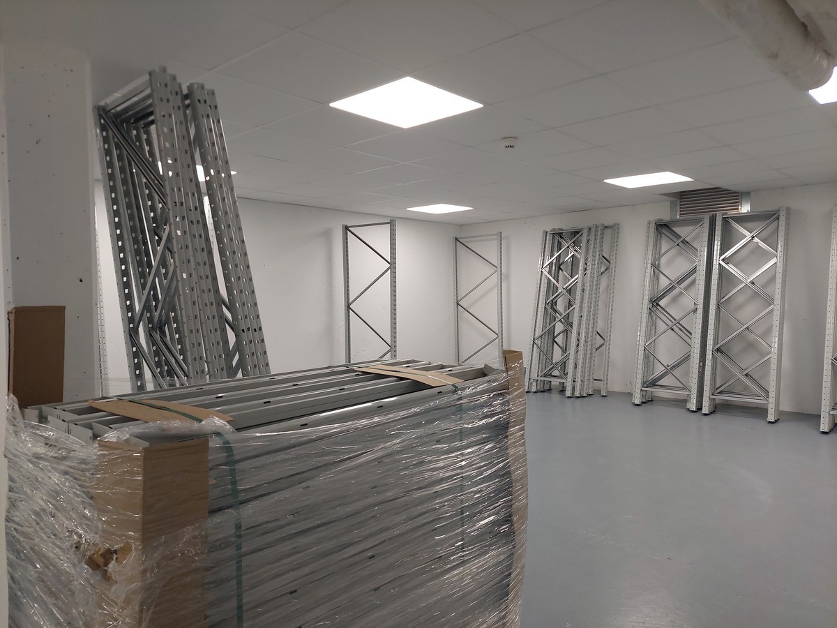 Aménagement des réserves du musée du verre François Décorchemont