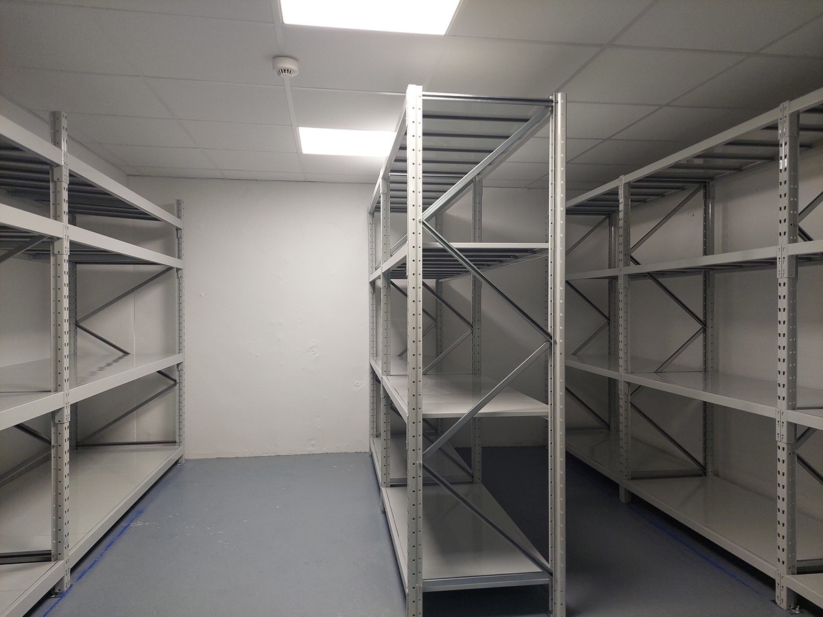 Aménagement des réserves du musée du verre François Décorchemont