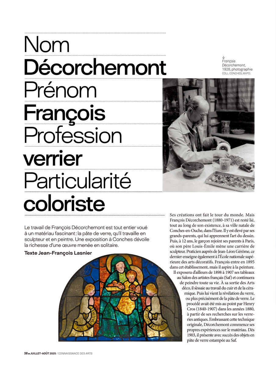 Connaissance des arts - juillet 2025 - p38