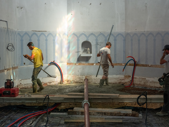 Le chantier du musée